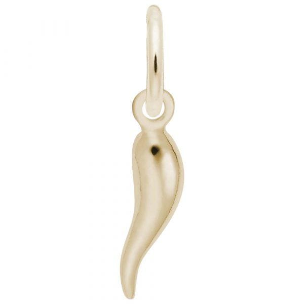 6044 - 242353 - Italian Horn Charm